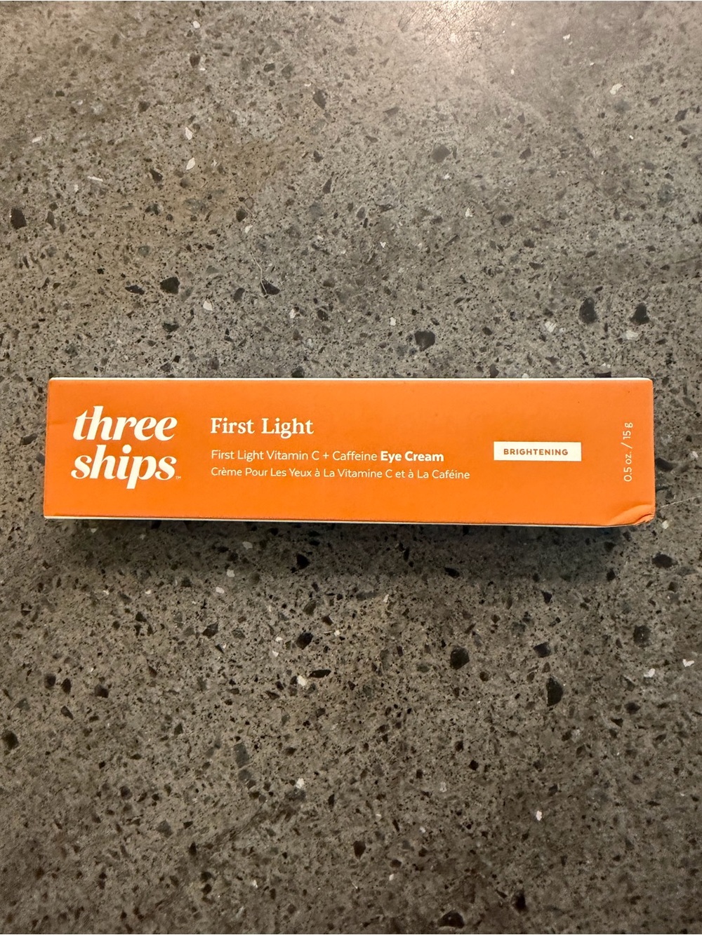 Three Ships First Light Vitamin C + Caffeine Eye Cream — New